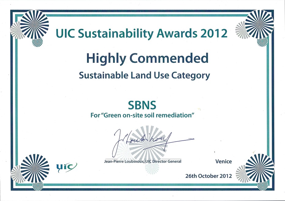UIC Sustainability prize
